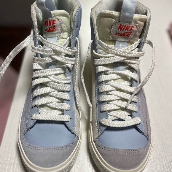 Nike Kids Sneakers - Light Blue and White - Picture 2 of 6